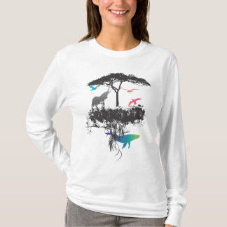 Boven en onder t-shirt