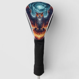 Boven en onder - Wise Owl Art Golfheadcover