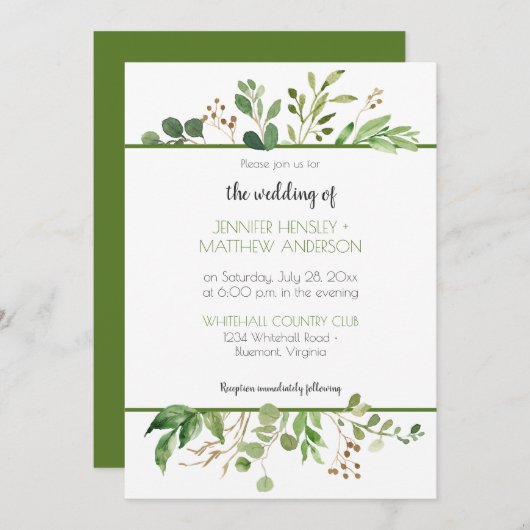 Boven- en ondergrondse Lijst Kaart (Voorkant / Achterkant)