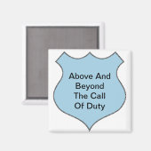 Boven en voorbij The Call of Duty Magneet (Voorkant / Achterkant)