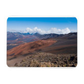 Boven Haleakala krater langs glijdende zandpad Magneet (Horizontaal)