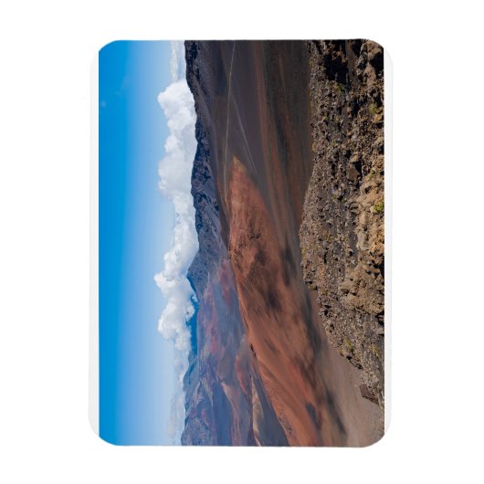 Boven Haleakala krater langs glijdende zandpad Magneet (Verticaal)