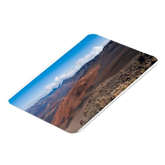 Boven Haleakala krater langs glijdende zandpad Magneet (Linkerzijde)