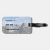 Boven halve koepel bagagelabel (Achterkant horizontaal)