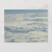 Boven het aangepaste briefkaart Clouds (Voorkant)