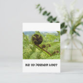 Boven het bladerdak: Kiwiana Briefkaart (Staand voorkant)
