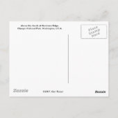 Boven het Briefkaart Clouds (Achterkant)