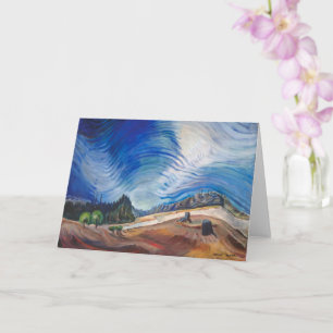 Boven het grindgat Emily Carr Kaart