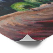 Boven het grindgat | Emily Carr | Poster (Hoek)