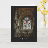 Boven het kapelaltaar - in sympathie kaart (Gele Bloem)