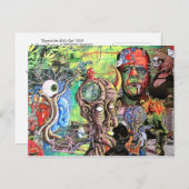 "BOVEN HET OOG VAN HET MIND" BRIEFKAART (Voorkant / Achterkant)