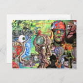 "BOVEN HET OOG VAN HET MIND" BRIEFKAART (Voorkant / Achterkant)