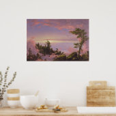 Boven het Poster Clouds (Keuken)