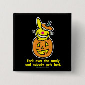 Boven het Snoep Vierkante Button 5,1 Cm (Voorkant)