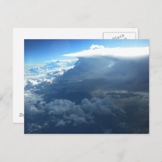 Boven het Storm Briefkaart (Voorkant / Achterkant)