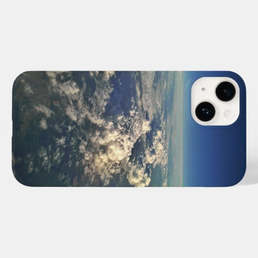 Boven het telefoongeval van Clouds Case-Mate iPhone Case (Achterkant (horizontaal))