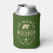 Boven in Wisconsin Blikjeskoeler (Blikje Voorkant)