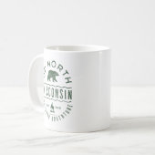 Boven in Wisconsin Koffiemok (Voorkant links)