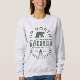 Boven in Wisconsin Trui