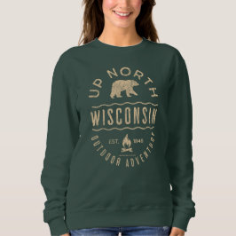 Boven in Wisconsin Trui