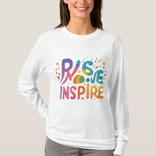 Boven inspireren t-shirt (Voorkant)