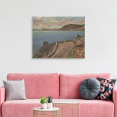 Boven Klamath Lake, Oregon - Lookout Point Canvas Afdruk (Insitu (Woonkamer))