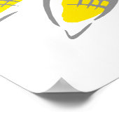 Boven Korn op de krab Poster (Hoek)