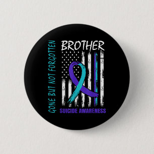 Boven, maar niet vergeten Broedermoord Ronde Button 5,7 Cm