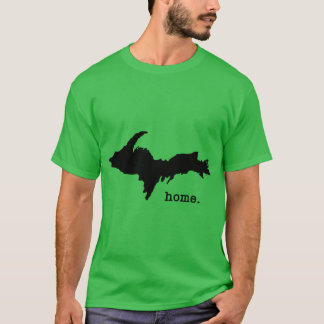Boven Michigan Thuis Oversized T-shirt