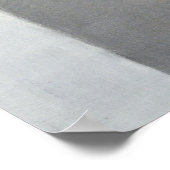 'Boven' neutrale Abstracte Art Poster afdrukken (Hoek)