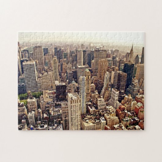 Boven New York City Legpuzzel (Horizontaal)