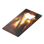 Boven!  Noordelijke Mn Creditkaart Flessenopener (Voorkant Gekanteld)