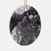 Boven & Onder door Brian Benson Keramisch Ornament (Rechts)