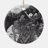 Boven & Onder door Brian Benson Keramisch Ornament (Achterkant)