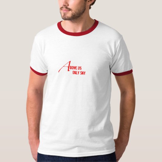 Boven ons alleen Sky T-shirt (Voorkant)