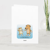 Boven op de wereld bedankt (Achterkant)