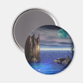 Boven op de Wereld /Round Magnet (Voorkant / Achterkant)