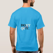 Boven opstaan (Verhogen en benadrukken zelfgeloof) T-shirt (Achterkant)