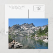 Boven Sardine Lake & Sierra Buttes Briefkaart (Voorkant / Achterkant)