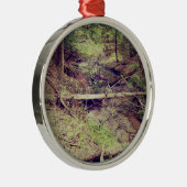 Boven schiereiland Creek Metalen Ornament (Rechts)