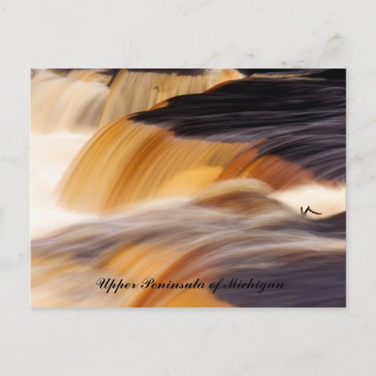 Boven schiereiland Michigan Briefkaart (Voorkant)