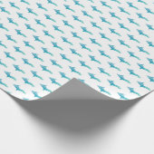 Boven schiereiland Michigan Wrapping Paper Cadeaupapier (Hoek)