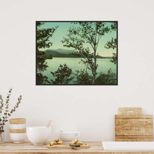 Boven-St. Regis-meer in de Adirondacks Poster (Keuken)