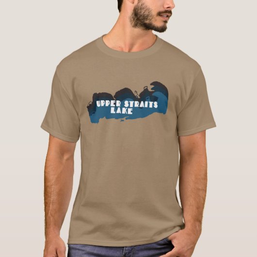 Boven Straits Meer T-shirt (Voorkant)