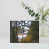 Boven Tahquamenon Herfsten, Autumn, Michigan Briefkaart (Staand voorkant)