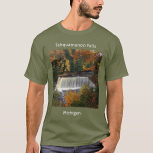 Boven Tahquamenon Herfsten herfst shirt witte bele