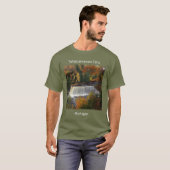 Boven Tahquamenon Herfsten herfst shirt witte bele (Voorkant volledig)