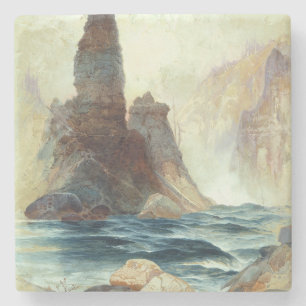 Boven Tower Falls, Moran, 1872 Stenen Onderzetter