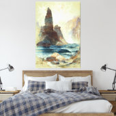 Boven Tower Herfsten, Moran, 1872 Canvas Afdruk (Insitu (Slaapkamer))