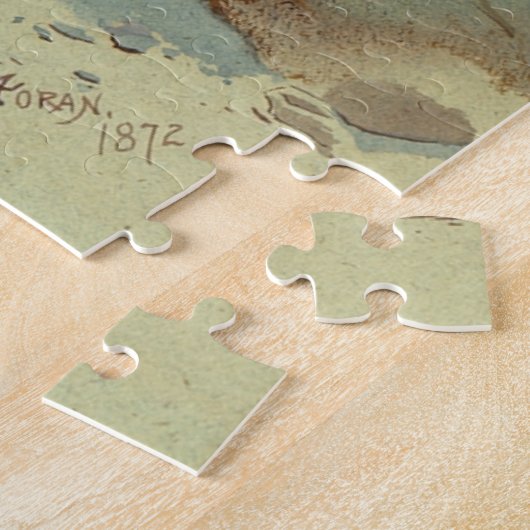 Boven Tower Herfsten, Moran, 1872 Legpuzzel (Zijkant)